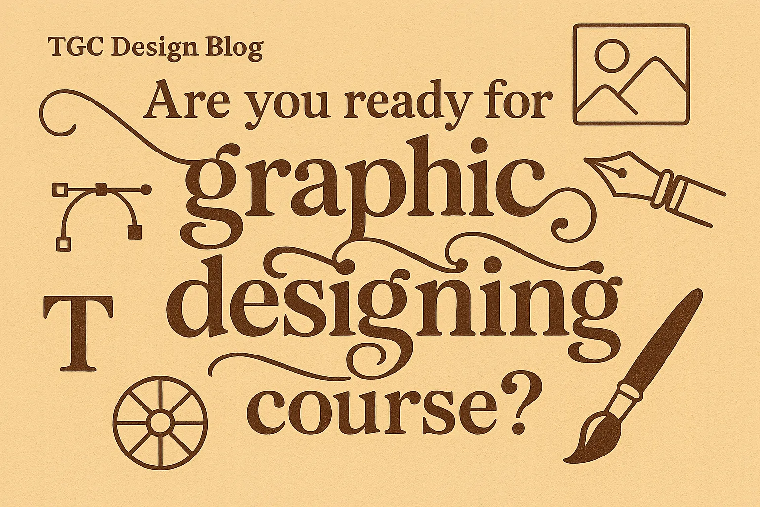 Are you ready for a graphic designing course?